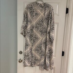 Mignon Doo Animal Print Kimono or Swim Coverup